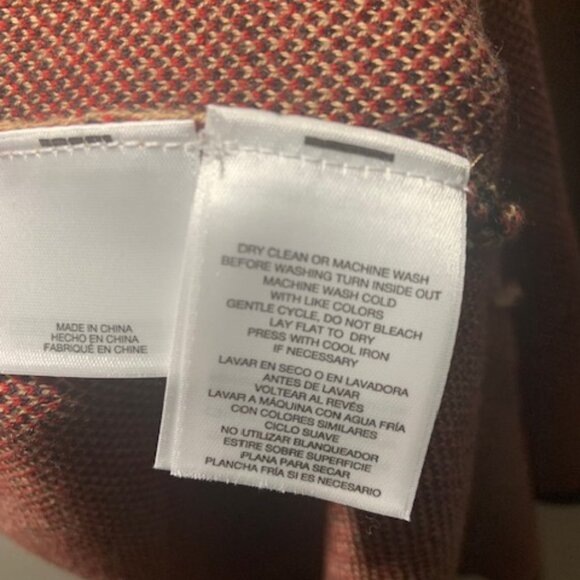 NWT Ann Klein Women's Old Money Classic Preppy Heritage Plaid Duster - Size M - Picture 5 of 6